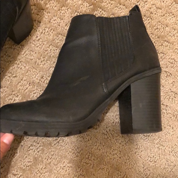 Chunky Black Booties - Picture 3 of 6